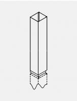 Дополнительный кожух для D-10, 1 п/м