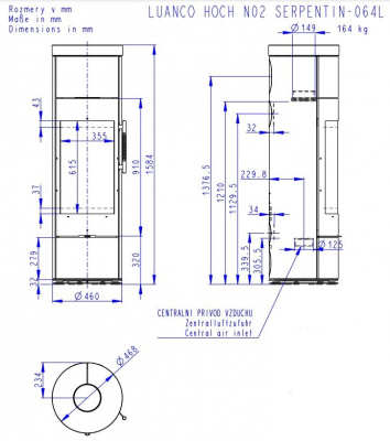 Дровяная печь ROMOTOP LUANCO N 02 AKUM камень