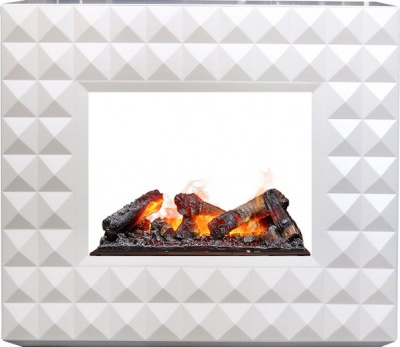 Портал для электрокамина DIMPLEX Diamond (Cassette 600), бьянко белый