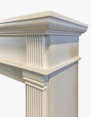 Портал для электрокамина INTER-FLAME Принстон под FreeSpace 60 белый