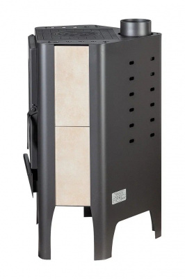 Печь Экокамин БАВАРИЯ ЭКО УГЛОВАЯ С ПЛИТОЙ