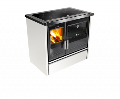 Печь Lacunza Плита кухонная Etna 7T Blanca SV (стеклокерамическая варочная поверхность)