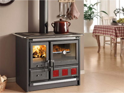 Печь La NORDICA Печь Rosa XXL 16 STEEL NERO ANTRACITE (черный) 