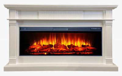 Портал для электрокамина INTER-FLAME Принстон под FreeSpace 50 белый