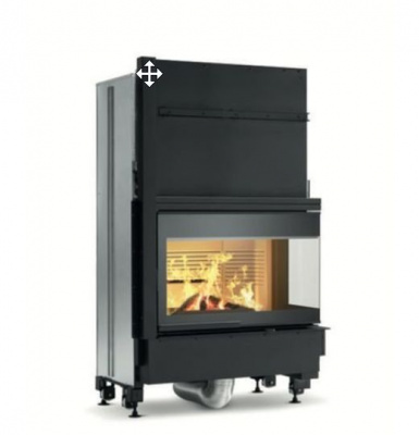 Каминная топка PALAZZETTI ECOMONOBLOCCO WT 78R V12ET