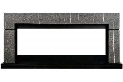 Портал для электрокамина ROYAL-FLAME Lindos 60 SFT Stone Touch под очаг Vision 60, серый бетон