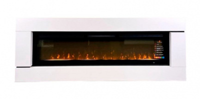 Портал для электрокамина INTER-FLAME Паркер под  очаг FreeSpace 75 белый