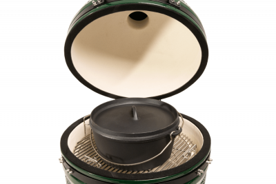  Green Kamado Духовка голландская (чугунная), крышка, для гриля kamado M
